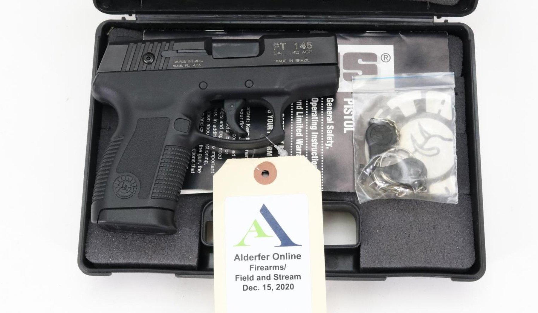 Image for Taurus PT145 Millennium semi auto pistol