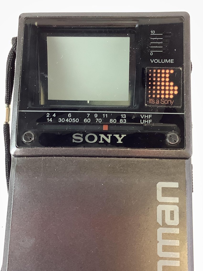 Image for Sony Watchmen, Panasonic Master Thin Portable Radio & Casio Portable Television