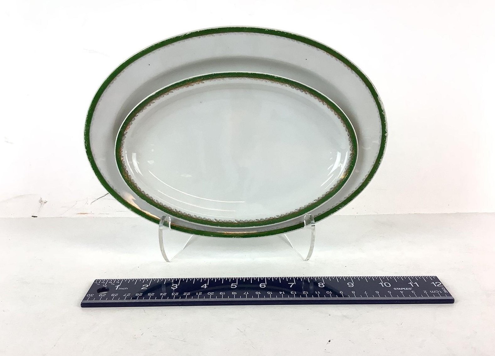 Image for Hohenzollern China, Royal Bakewell & McKee Milk Glass