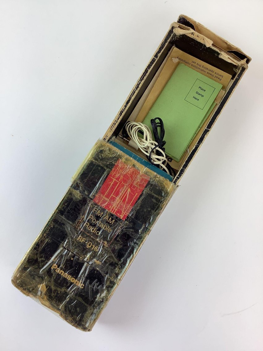 Image for Sony Watchmen, Panasonic Master Thin Portable Radio & Casio Portable Television