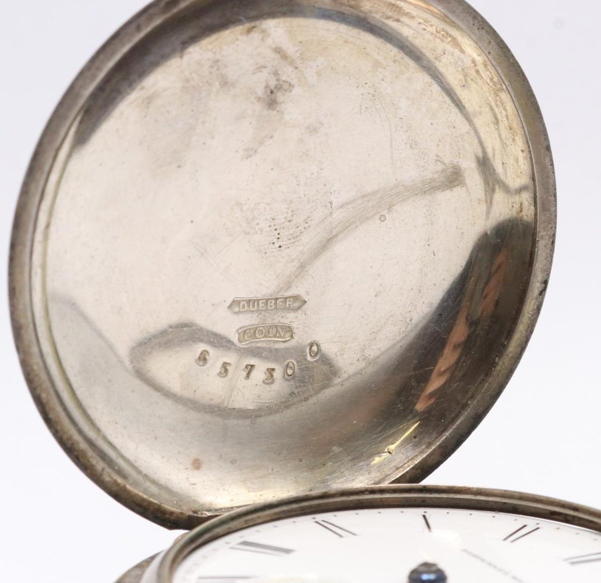 Image for Elgin Coin Silver Pocket Watch