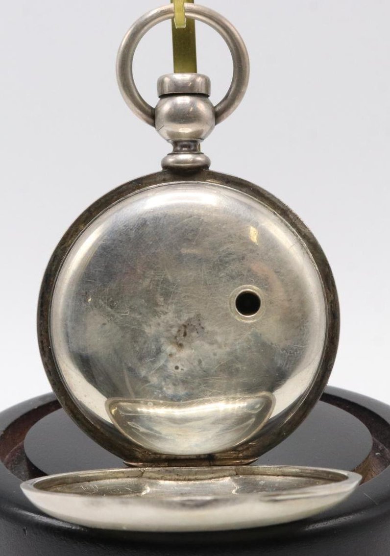 Image for Elgin Coin Silver Pocket Watch