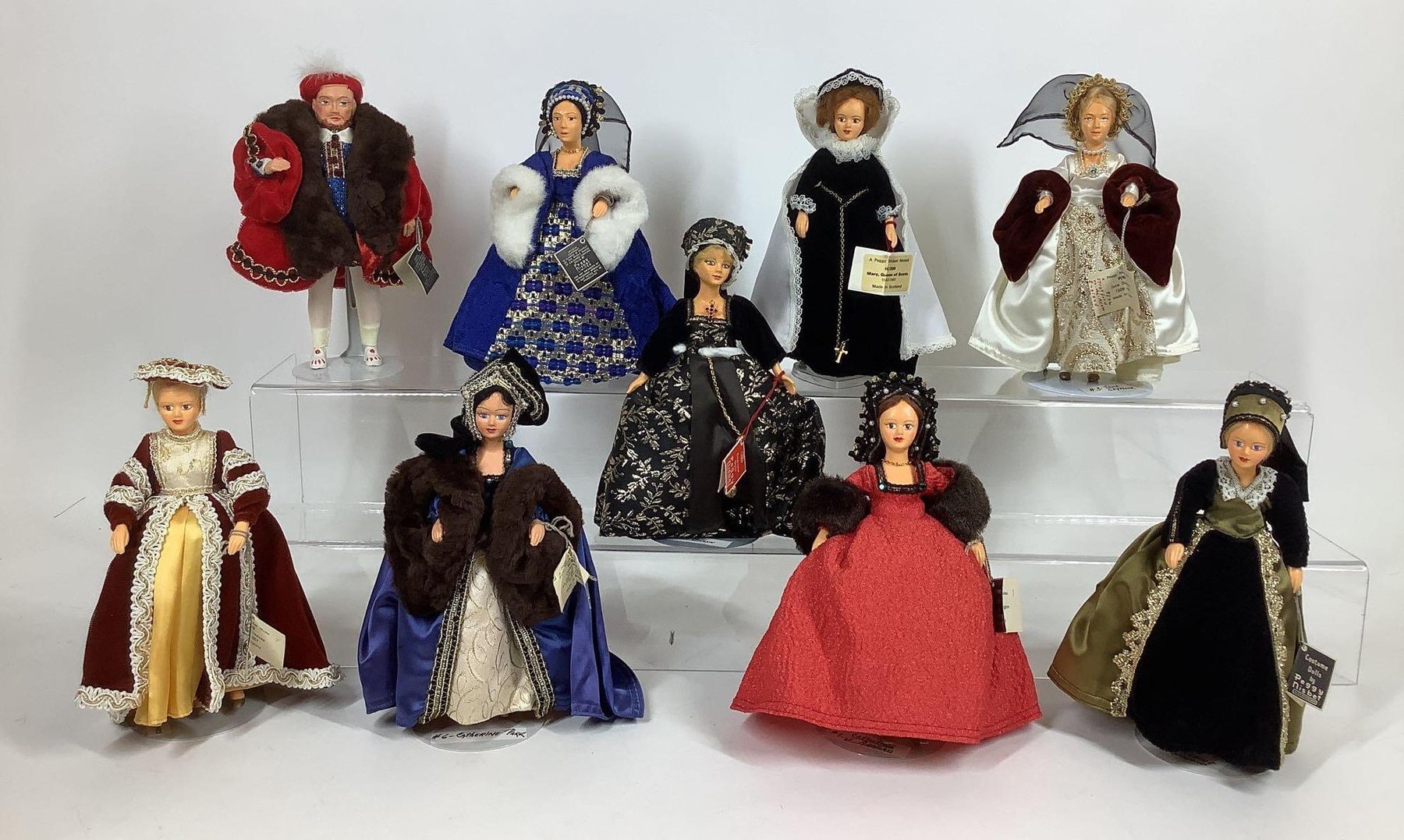 Image for LOT OF PEGGY NISBET DOLLS.