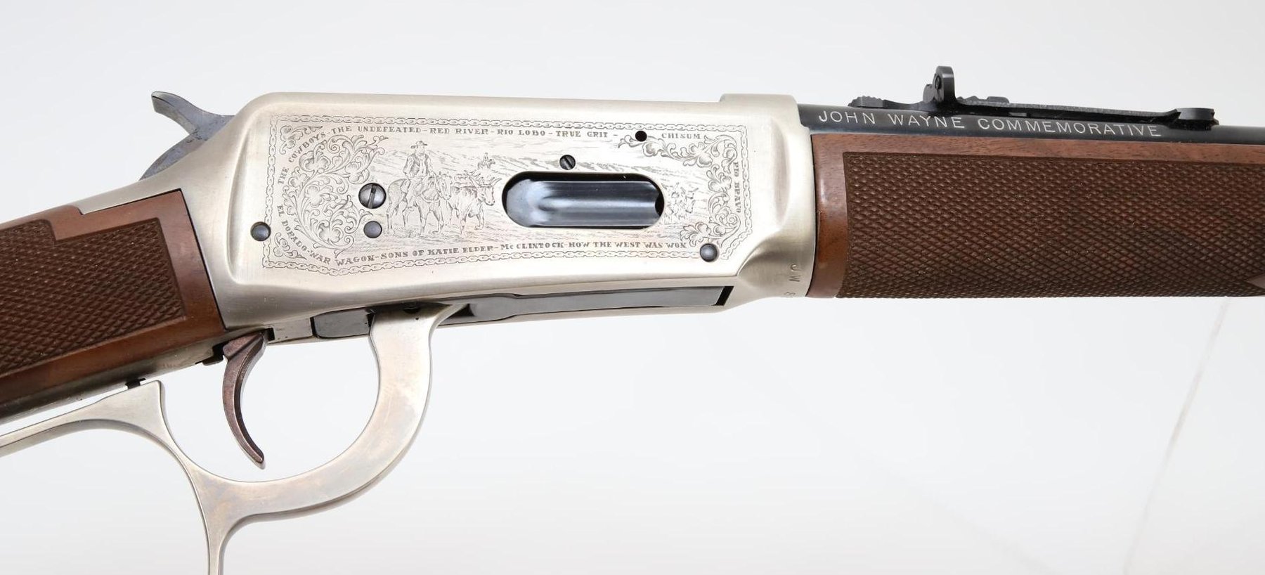 Image for Winchester Model 94 Carbine John Wayne Commemorative Lever Action Rifle