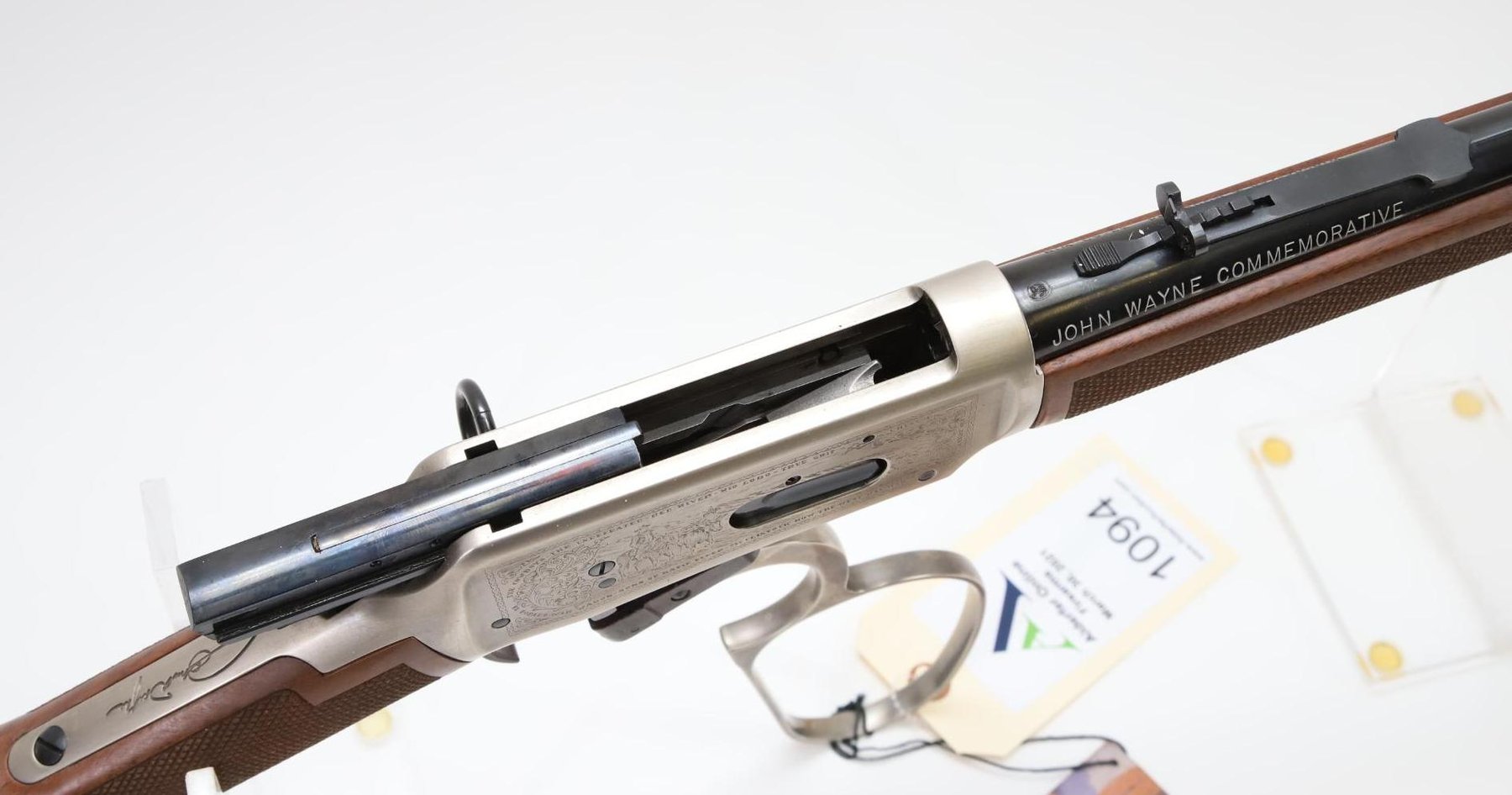 Image for Winchester Model 94 Carbine John Wayne Commemorative Lever Action Rifle