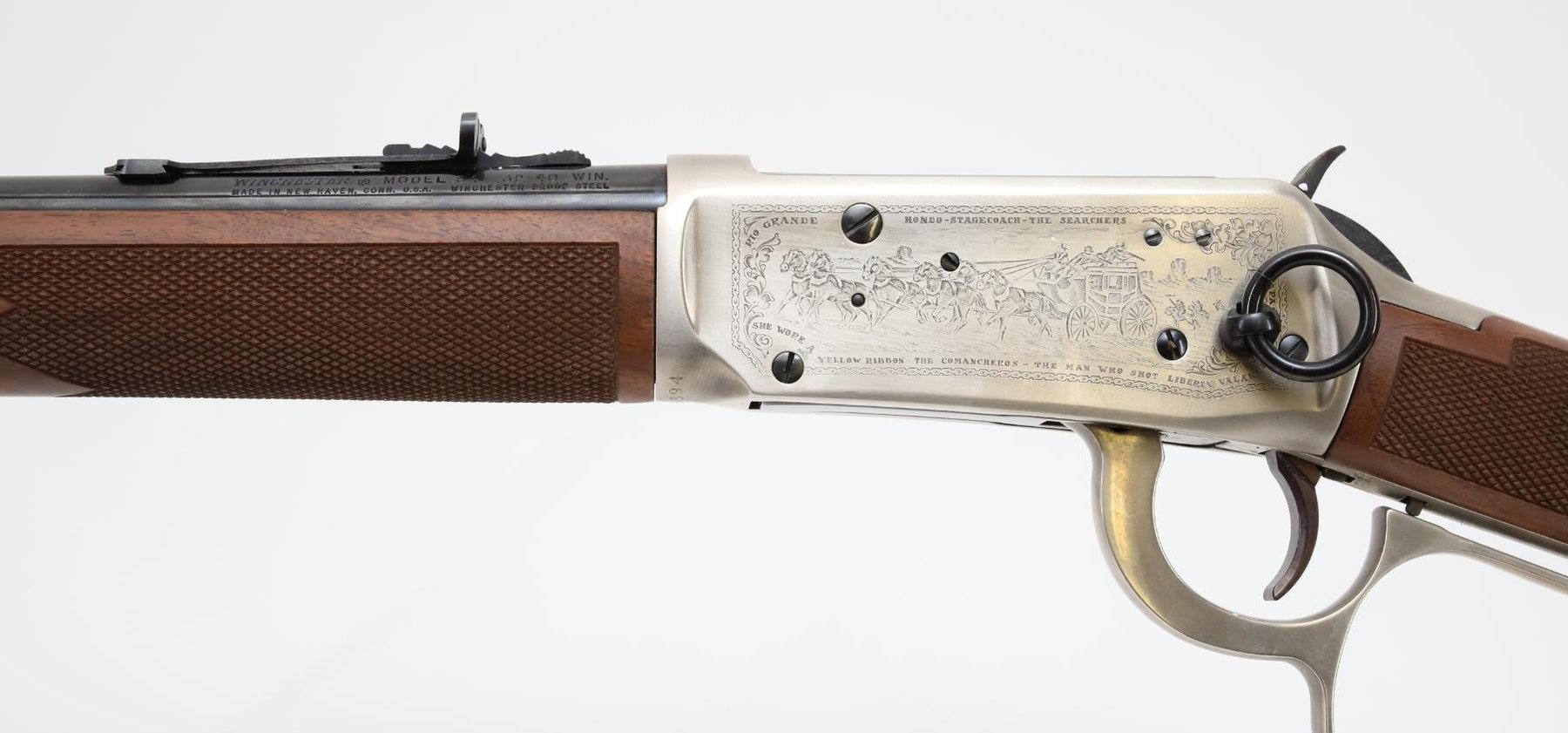 Image for Winchester Model 94 Carbine John Wayne Commemorative Lever Action Rifle