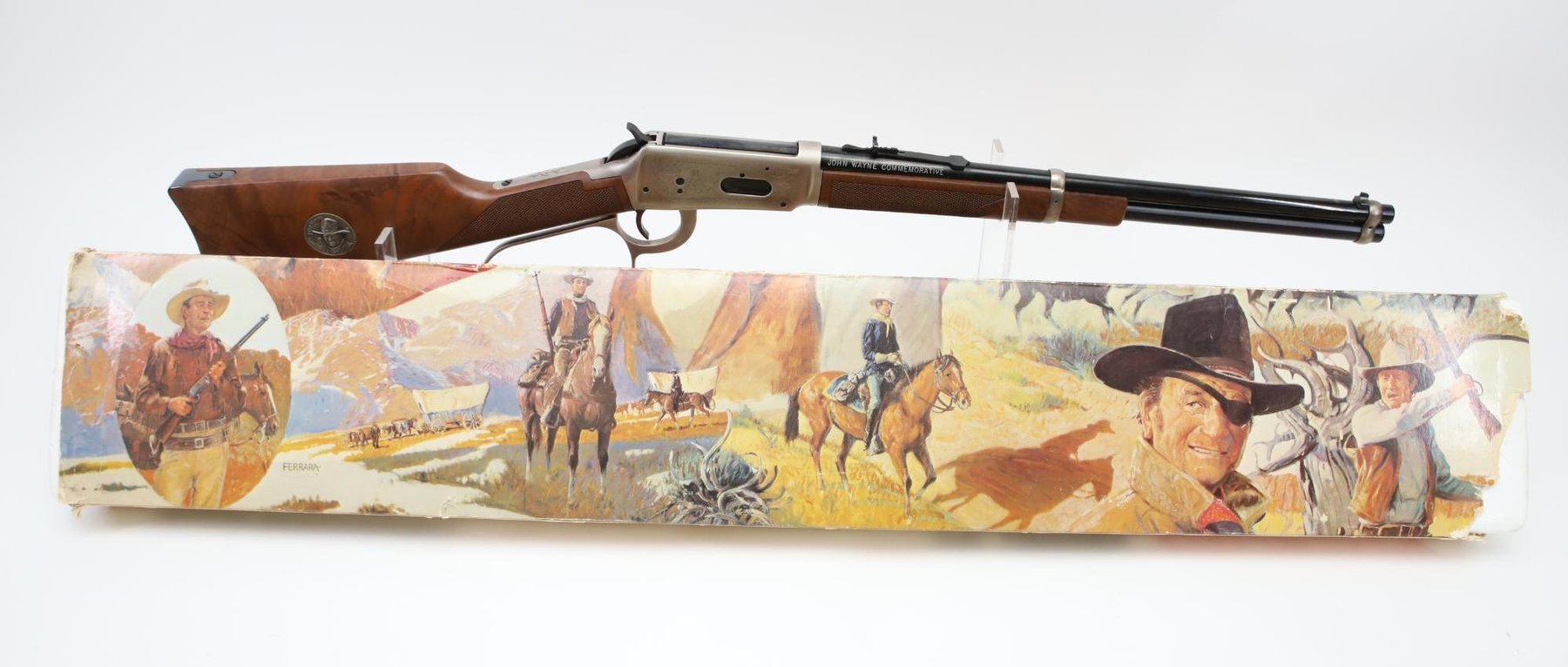 Image for Winchester Model 94 Carbine John Wayne Commemorative Lever Action Rifle