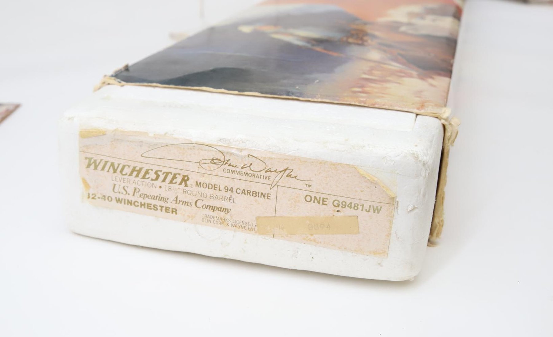 Image for Winchester Model 94 Carbine John Wayne Commemorative Lever Action Rifle