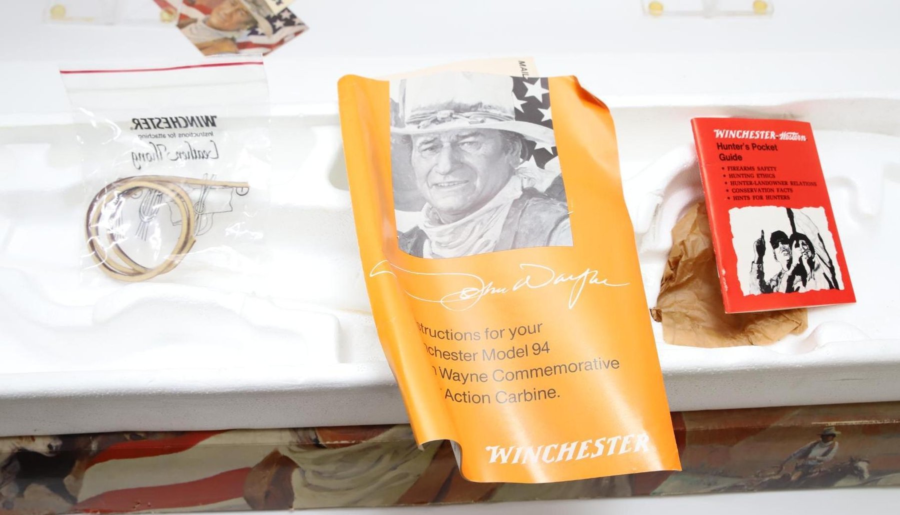 Image for Winchester Model 94 Carbine John Wayne Commemorative Lever Action Rifle