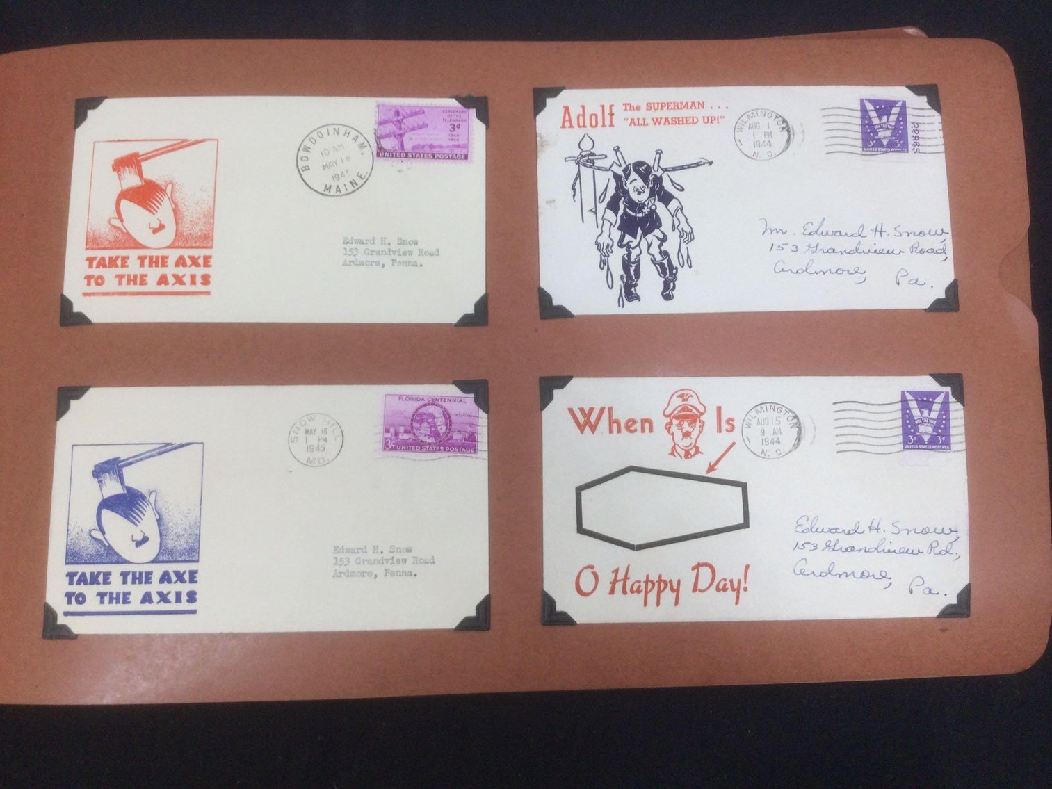 Image for US World War II Patriotic Covers