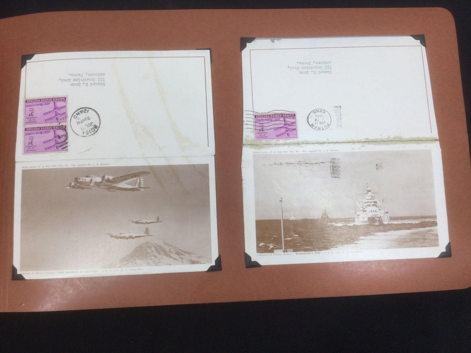 Image for US World War II Patriotic Covers