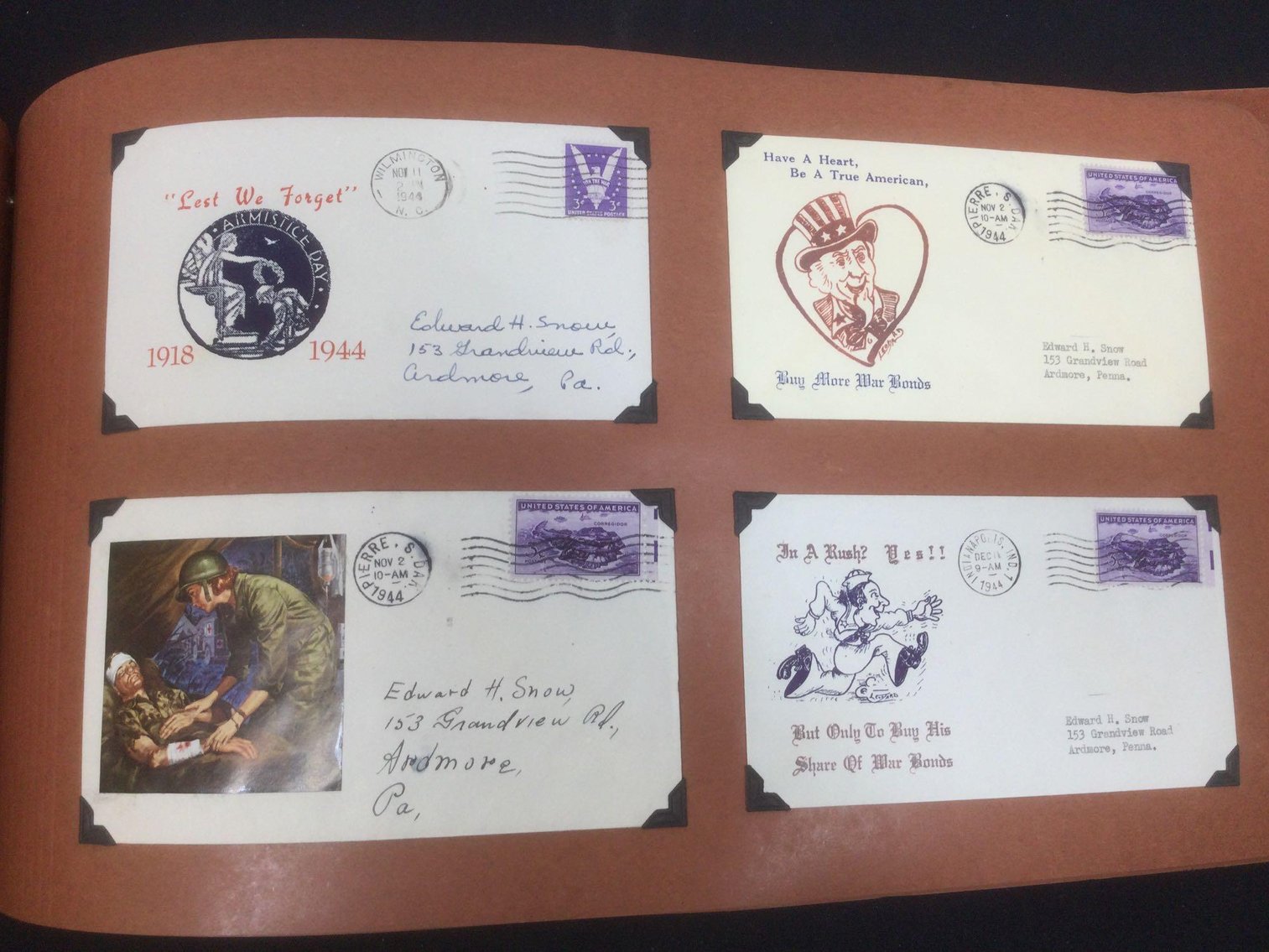 Image for US World War II Patriotic Covers