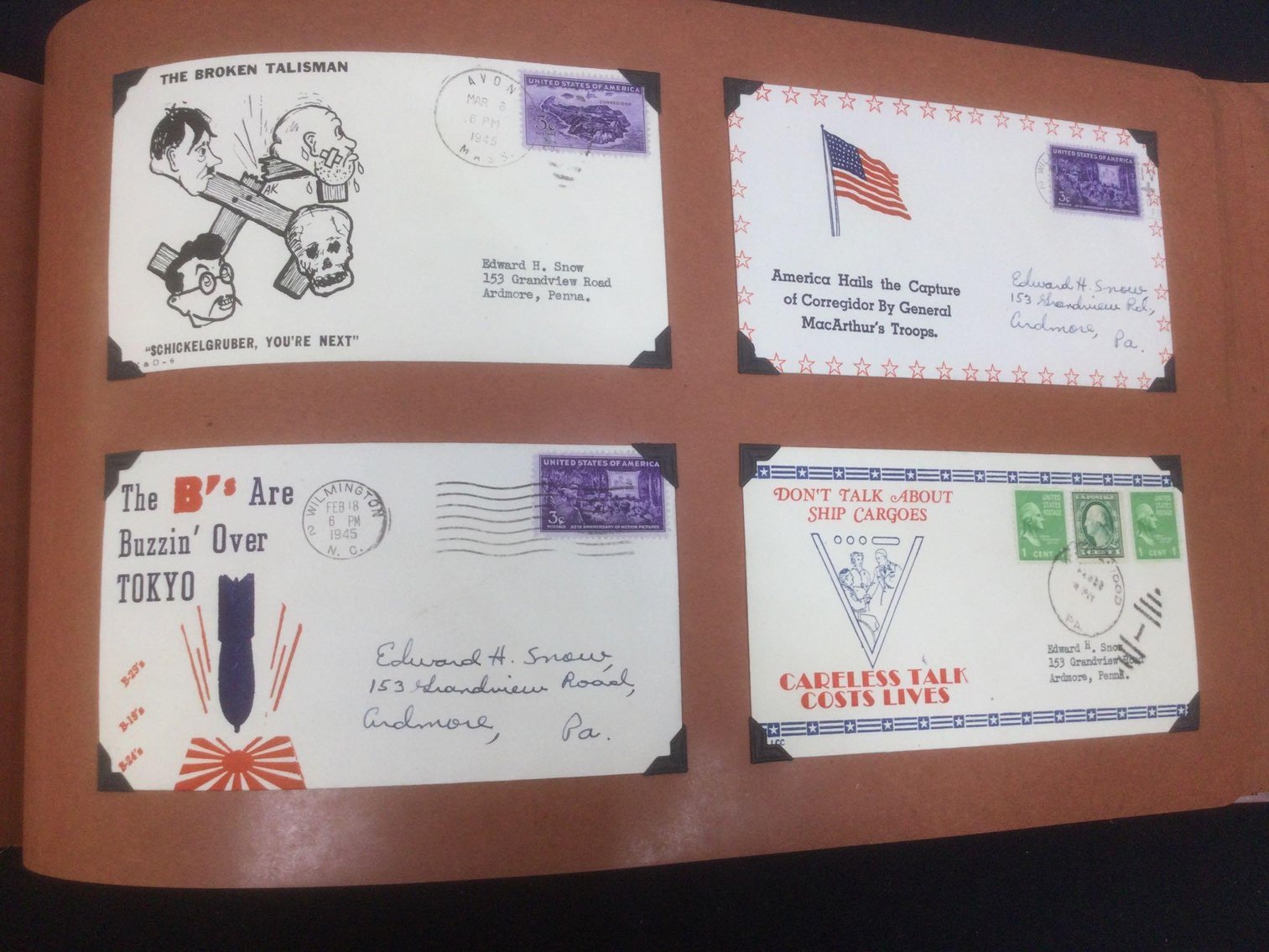 Image for US World War II Patriotic Covers