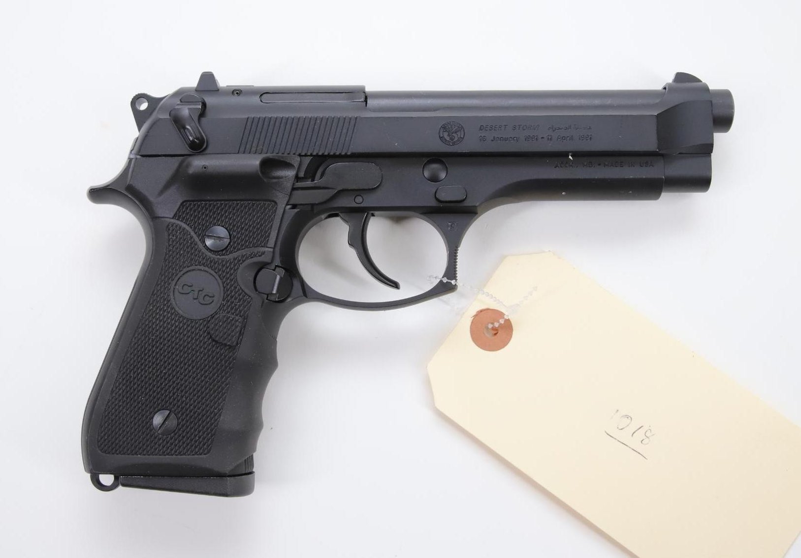 Image for Beretta 92FS Desert Storm Commemorative Semi Automatic Pistol