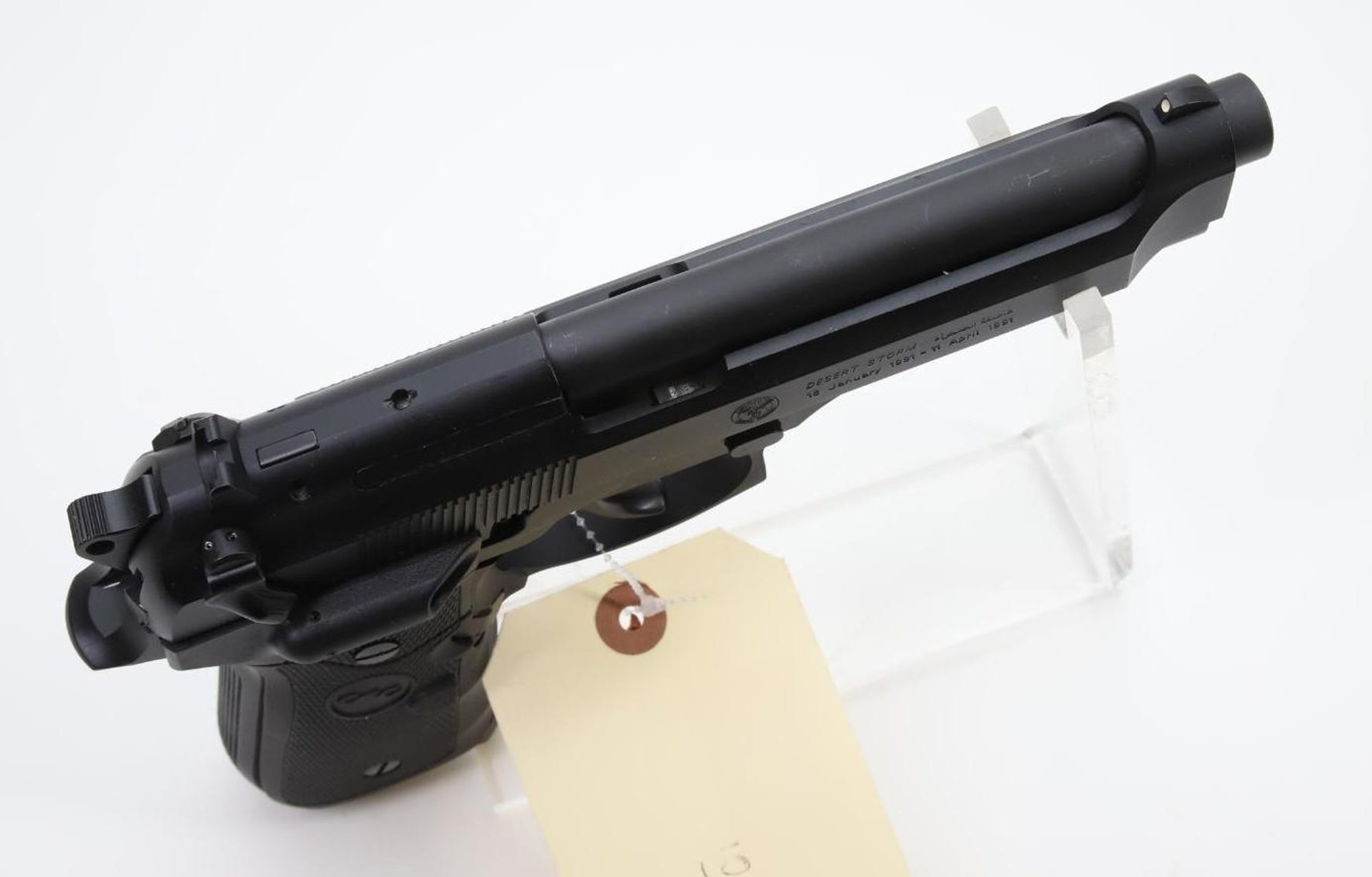 Image for Beretta 92FS Desert Storm Commemorative Semi Automatic Pistol