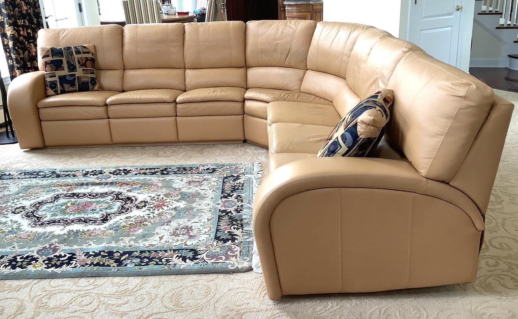 Image for Leather Sectional Sofa