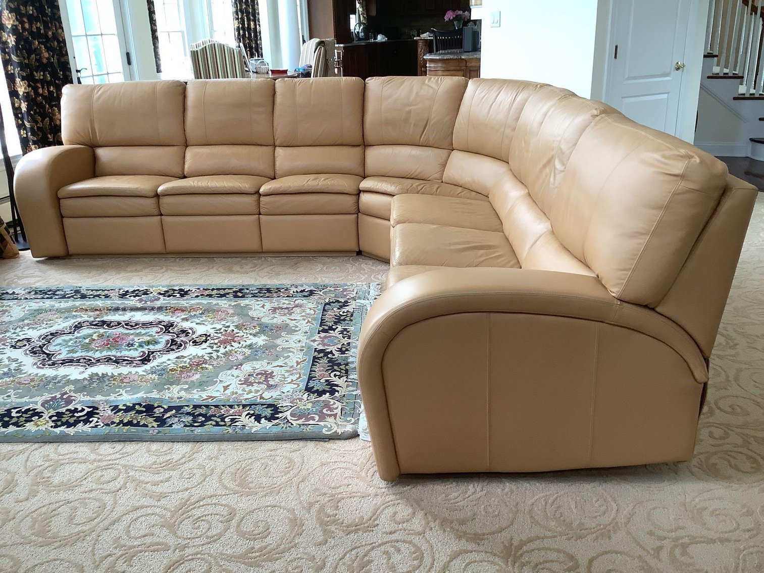 Image for Leather Sectional Sofa