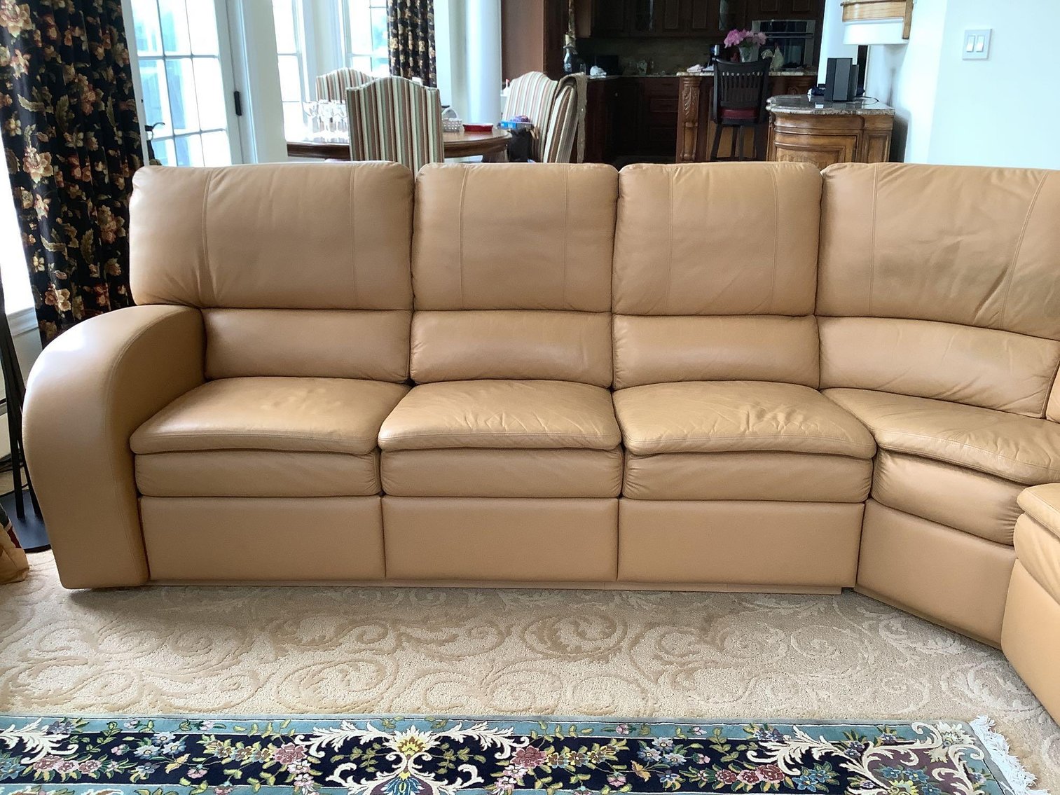 Image for Leather Sectional Sofa