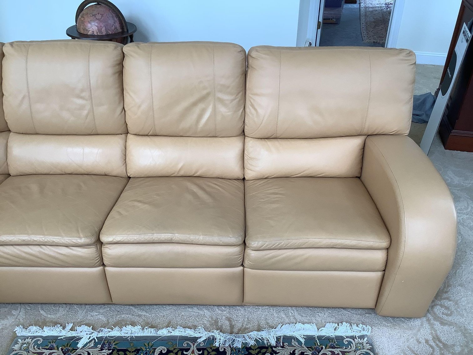 Image for Leather Sectional Sofa