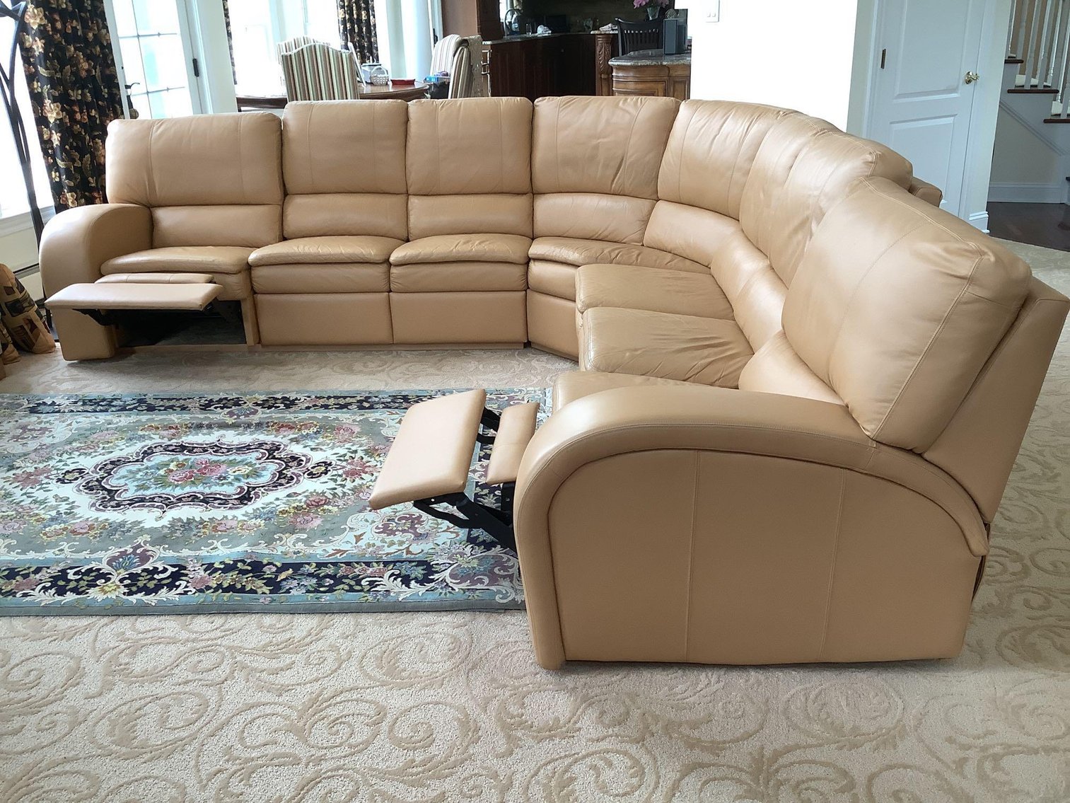 Image for Leather Sectional Sofa