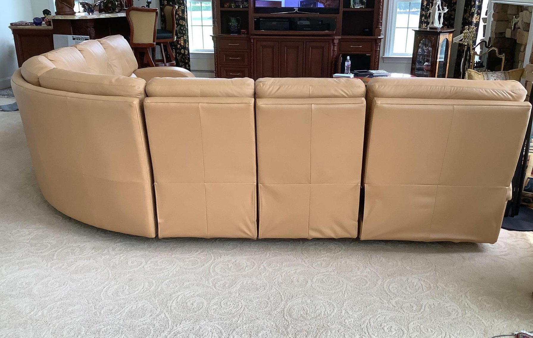 Image for Leather Sectional Sofa