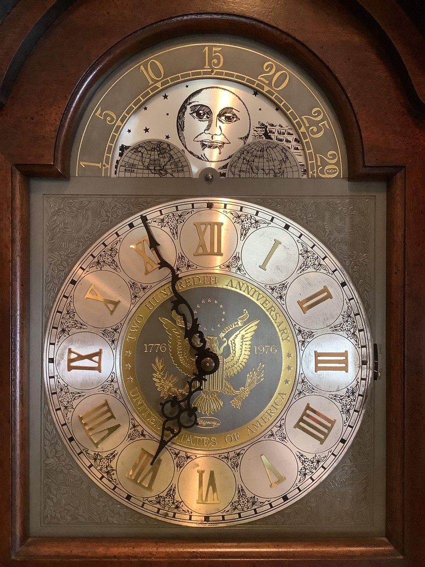 Image for Ridgeway Bicentennial Grandfather Clock
