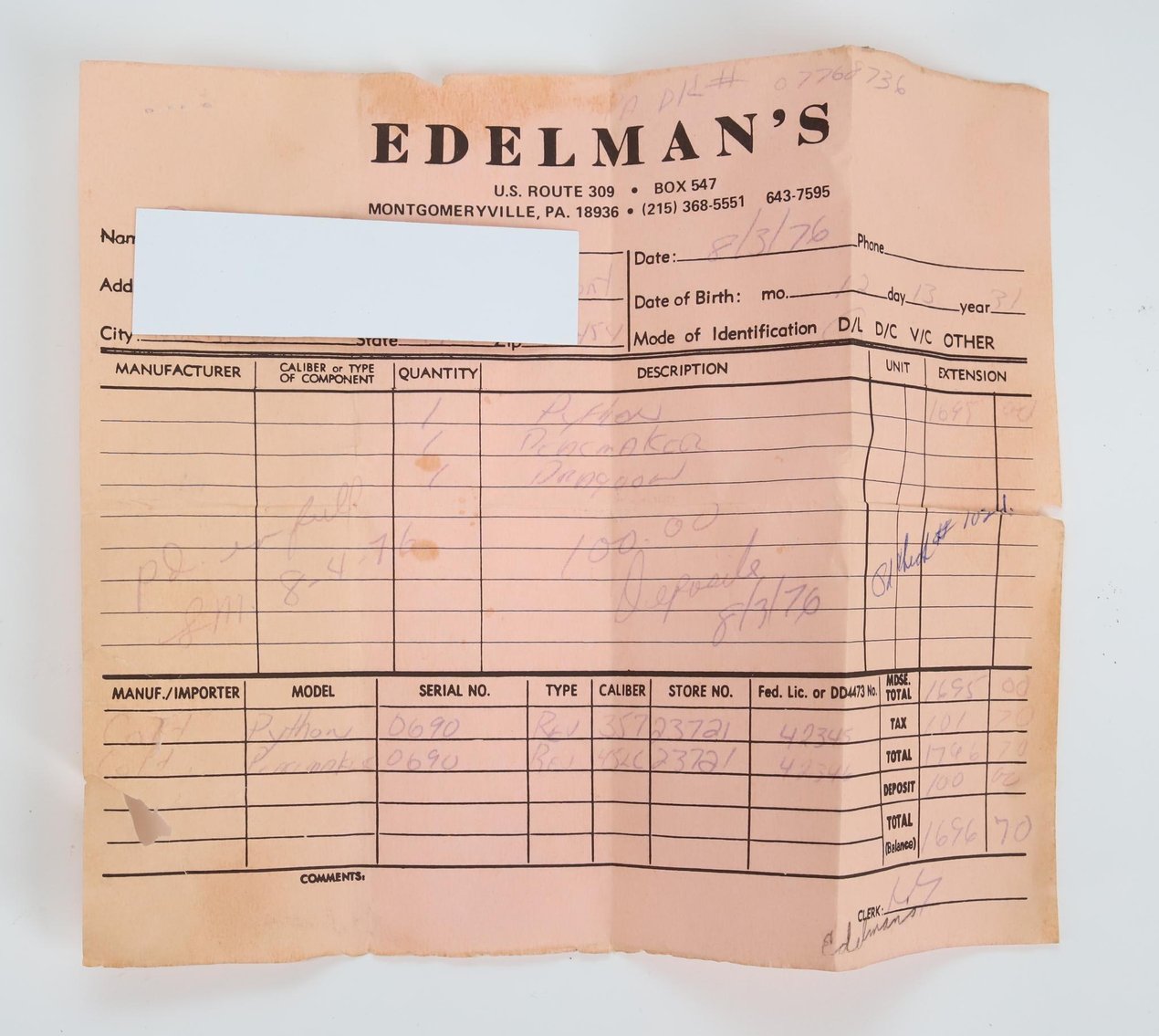 Image for Colt American Heritage Bicentennial 1776-1976 3 Gun Cased Set