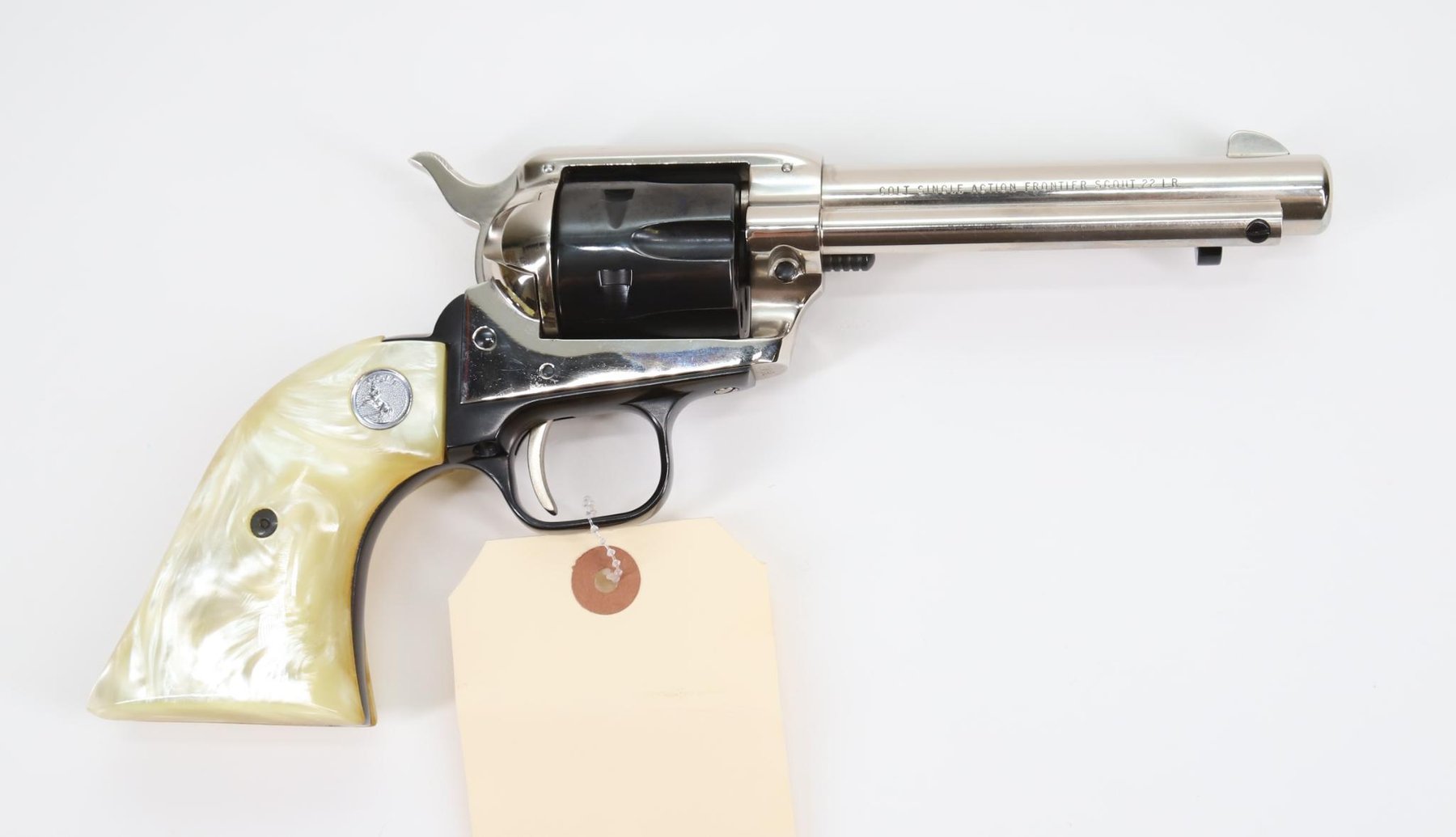 Image for Colt Frontier Scout Kansas Series Fort Larned 1869-1969 Single Action Revolver Cased Set