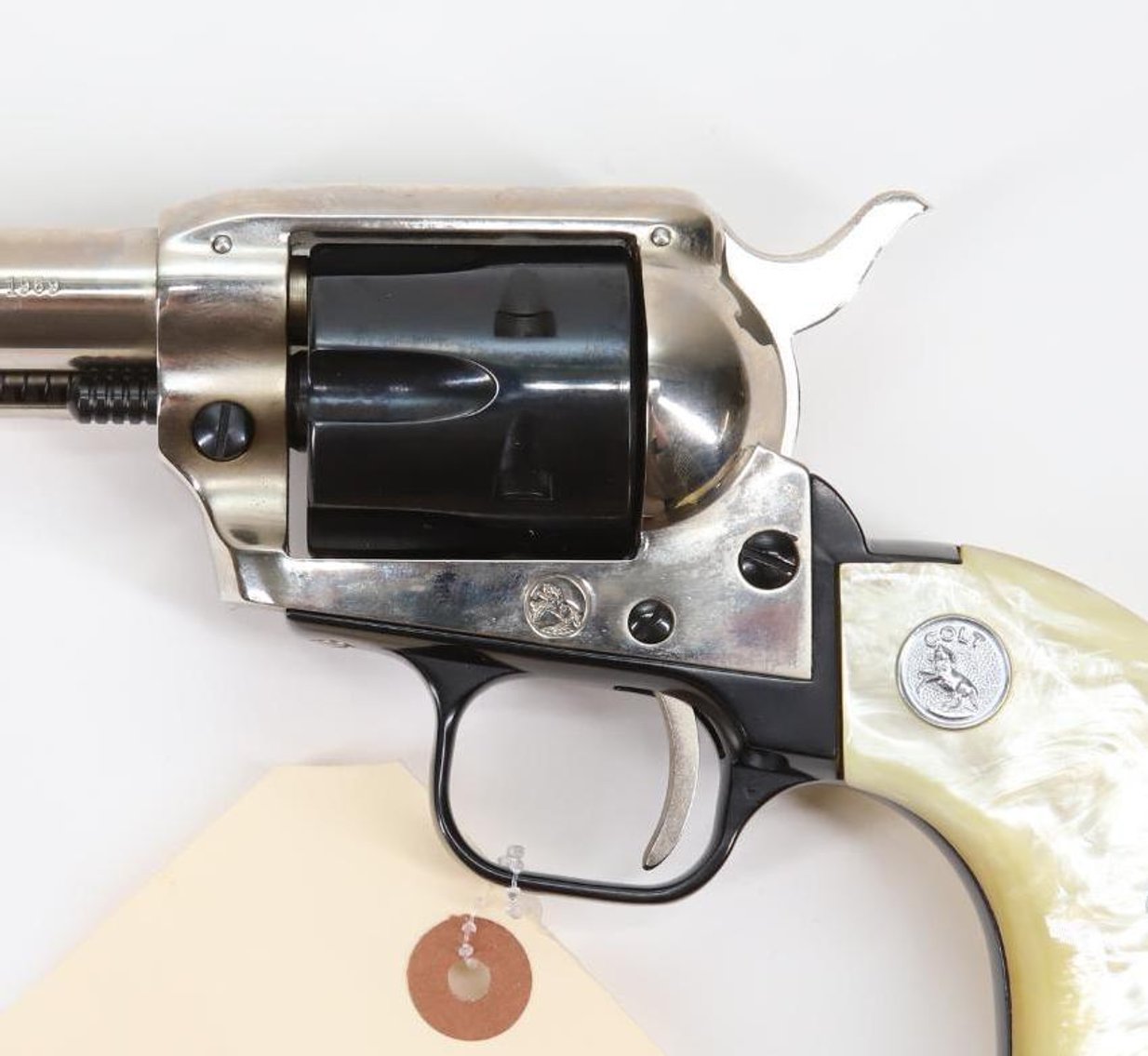 Image for Colt Frontier Scout Kansas Series Fort Larned 1869-1969 Single Action Revolver Cased Set