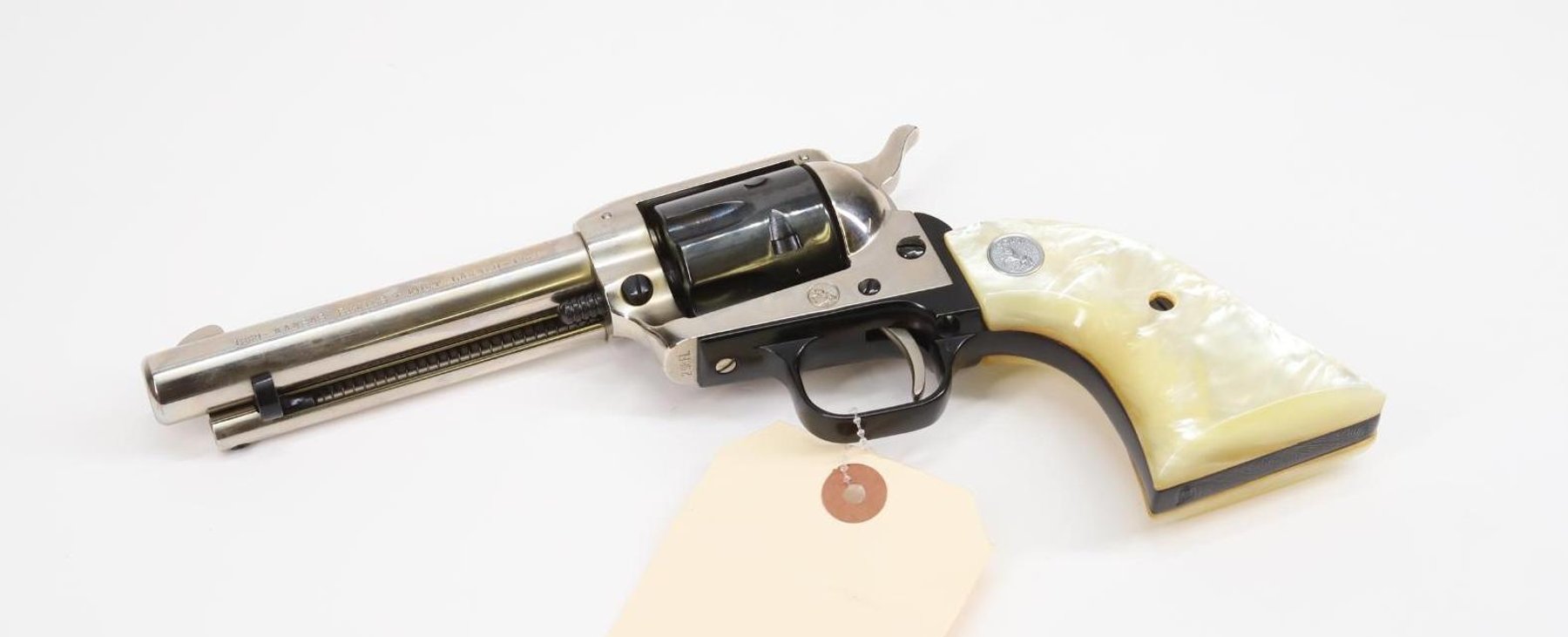 Image for Colt Frontier Scout Kansas Series Fort Larned 1869-1969 Single Action Revolver Cased Set