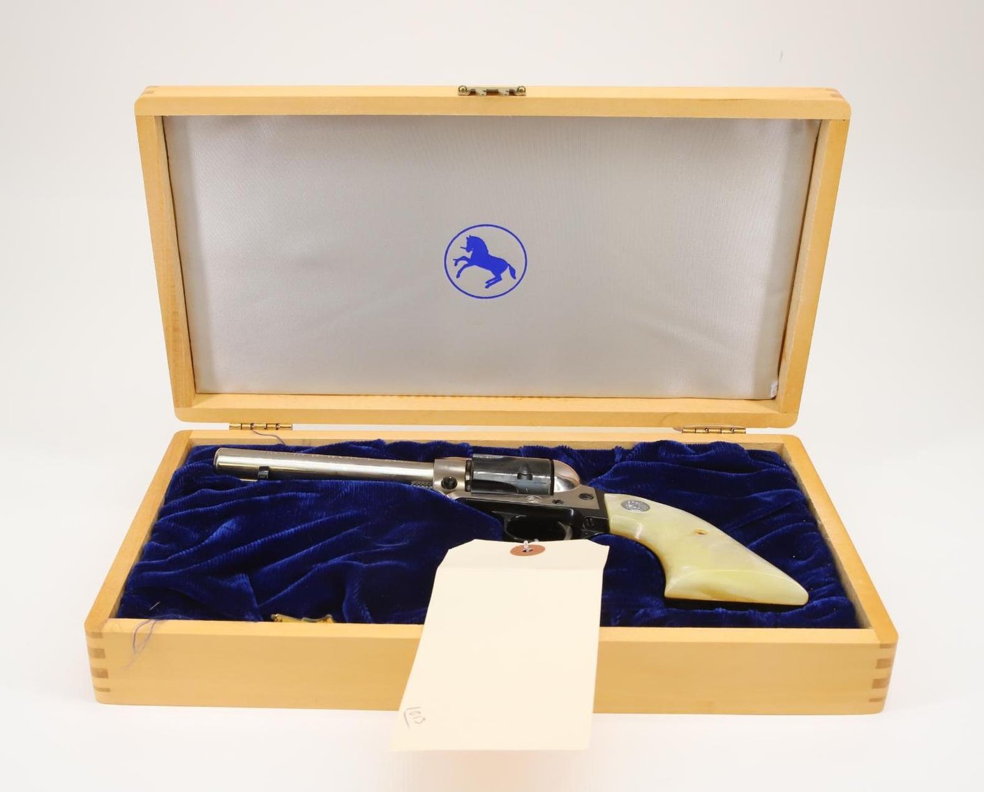 Image for Colt Frontier Scout Kansas Series Fort Larned 1869-1969 Single Action Revolver Cased Set