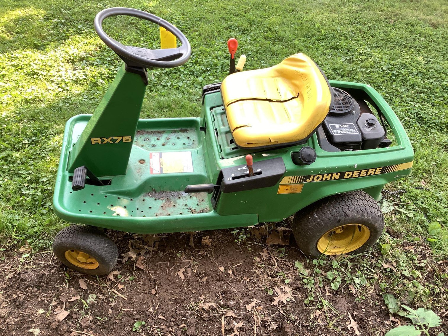 Image for John Deere RX75 Tractor