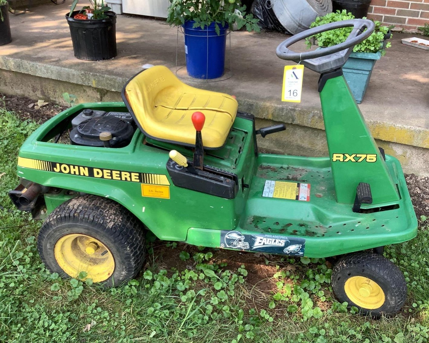 Image for John Deere RX75 Tractor