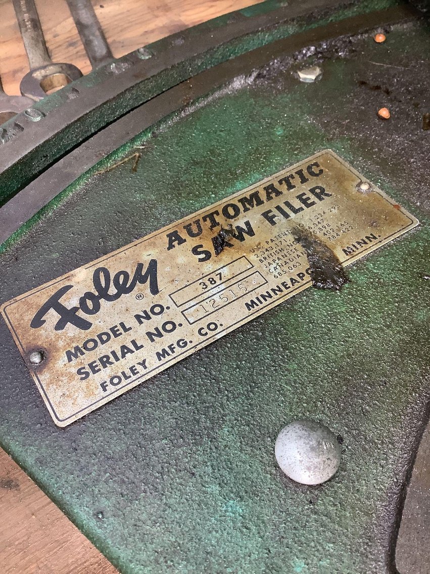 Image for Foley Automatic Saw Filer