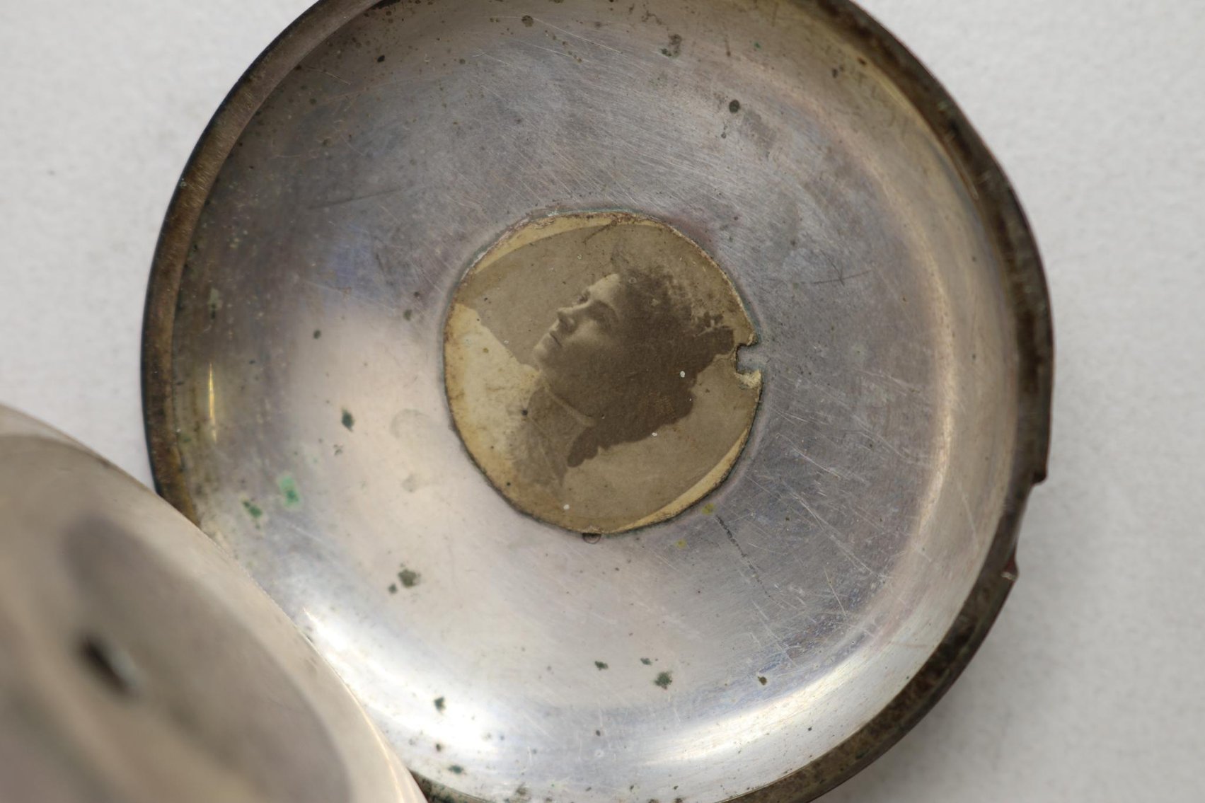 Image for National Watch Co. Silver G.M. Wheeler Elgin Pocket Watch