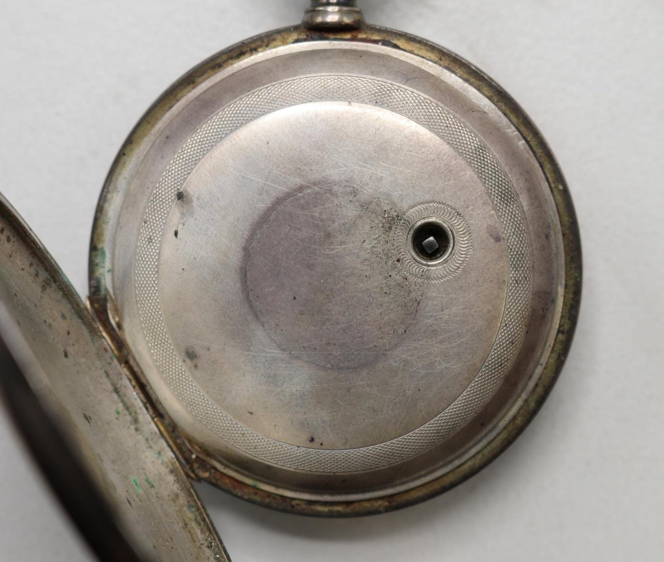 Image for National Watch Co. Silver G.M. Wheeler Elgin Pocket Watch