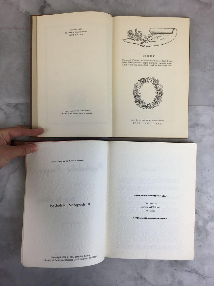 Image for Love of Earth & Psychedelic Prayers, Signed 1st Editions