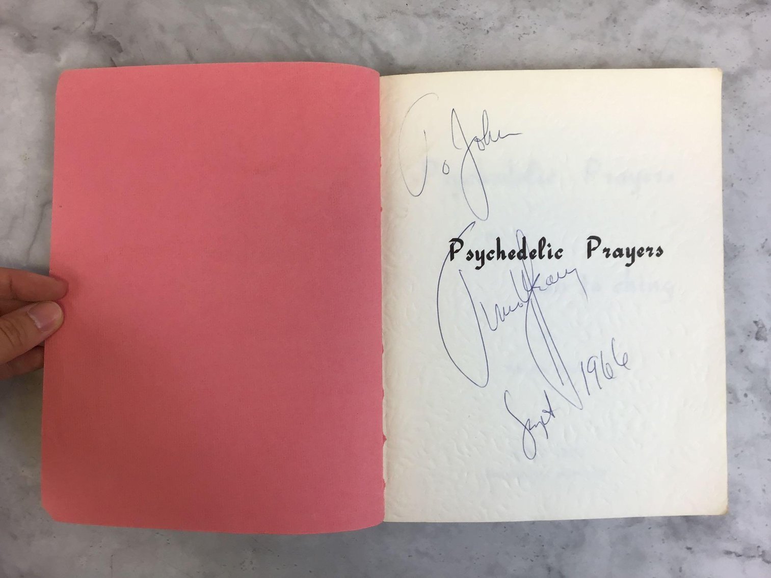 Image for Love of Earth & Psychedelic Prayers, Signed 1st Editions