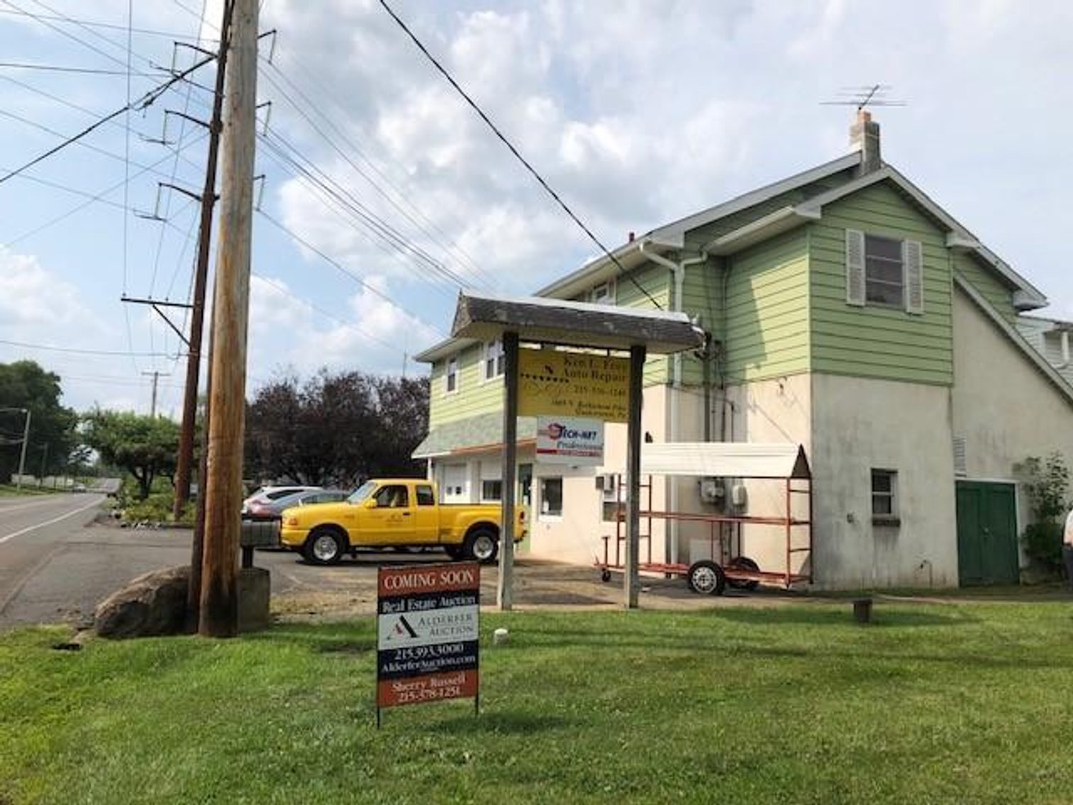 Image for Commercial Real Estate | Frey Auto Repair Shop | 1669 N. Old Bethlehem Pike, Quakertown, Pa. 18951 | November  4, 2021 at 4:00 PM