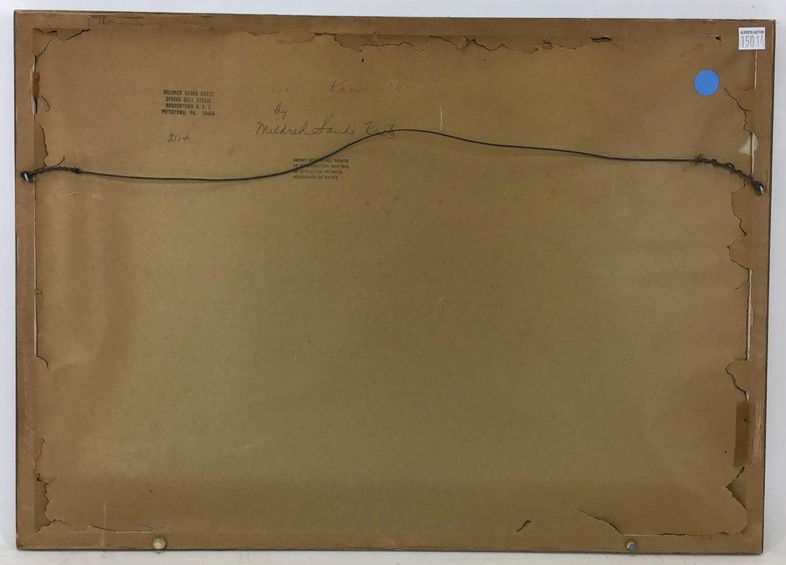 Image for Mildred Sands Kratz (20th century)