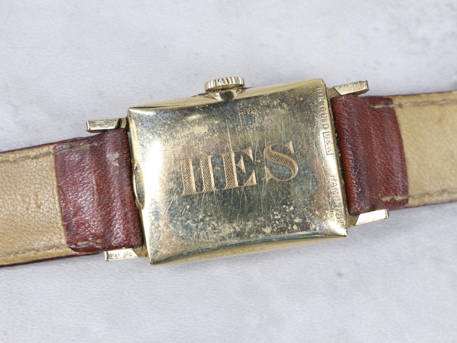 Image for Hamilton 10KY Gold Wrist Watch