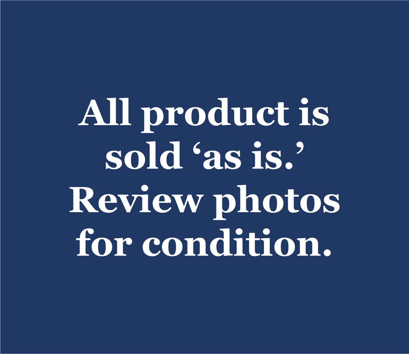 Image for Auction Info