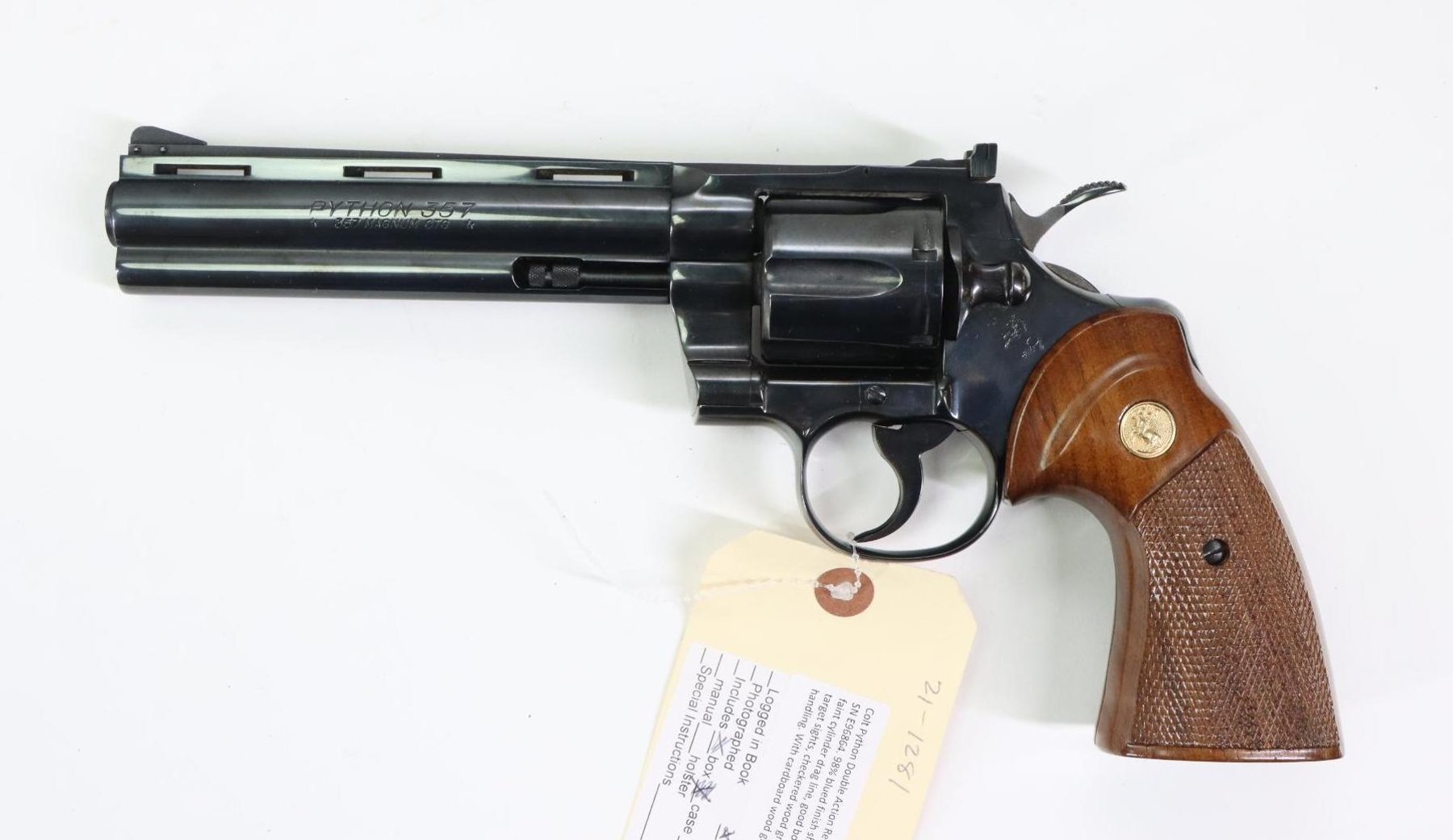 Image for Colt Python Double Action Revolver