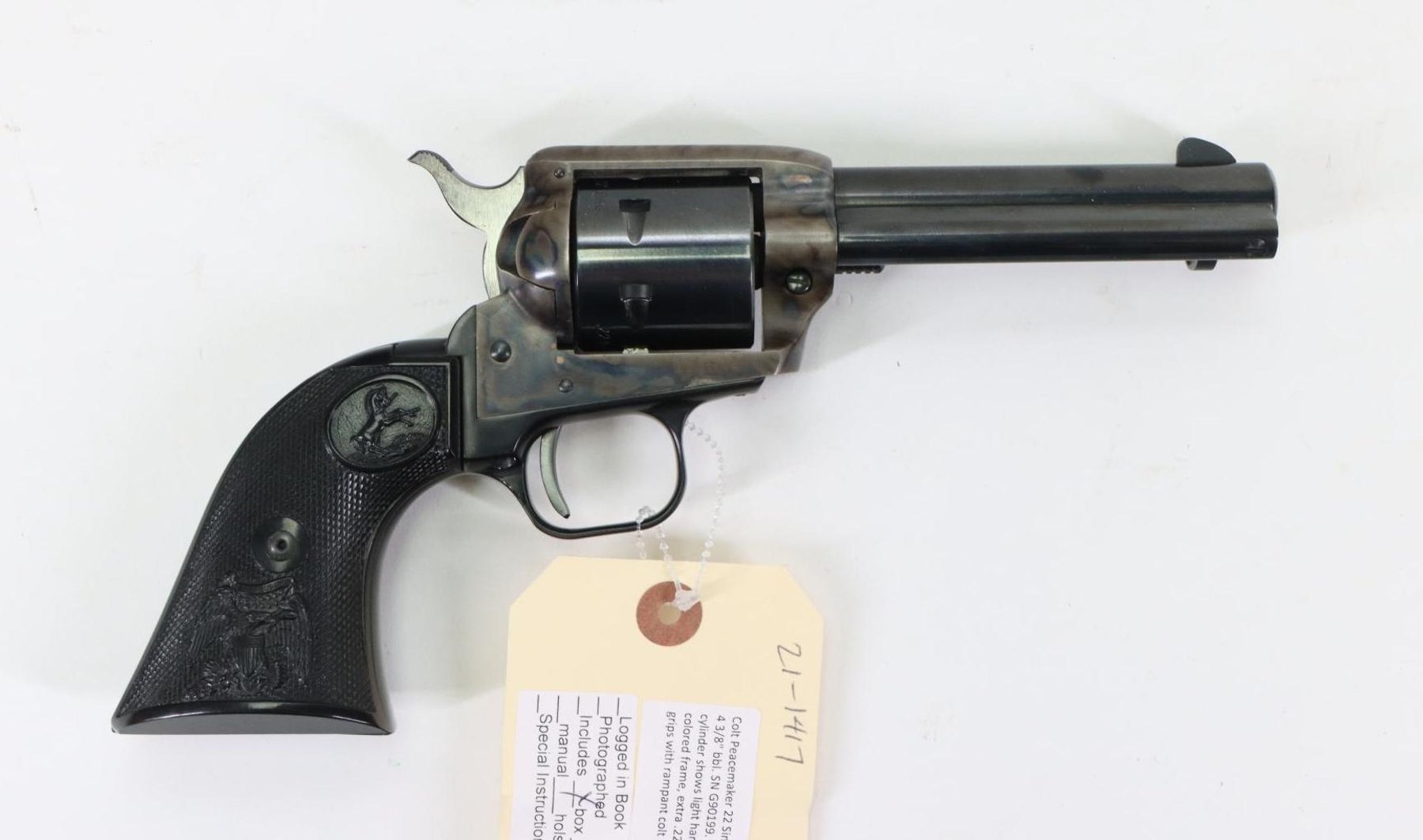 Image for Colt Peacemaker 22 Single Action Revolver