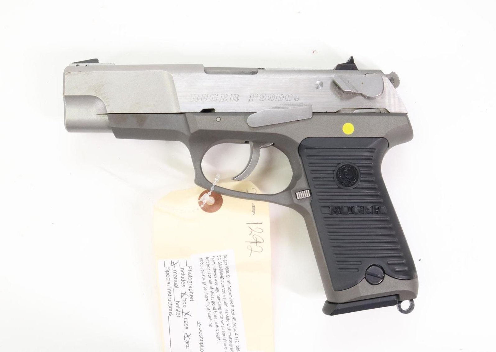 Image for Ruger P90C Semi Automatic Pistol