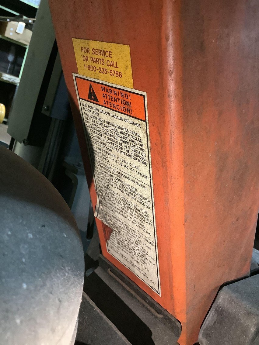 Image for Snap-On Tire Changer