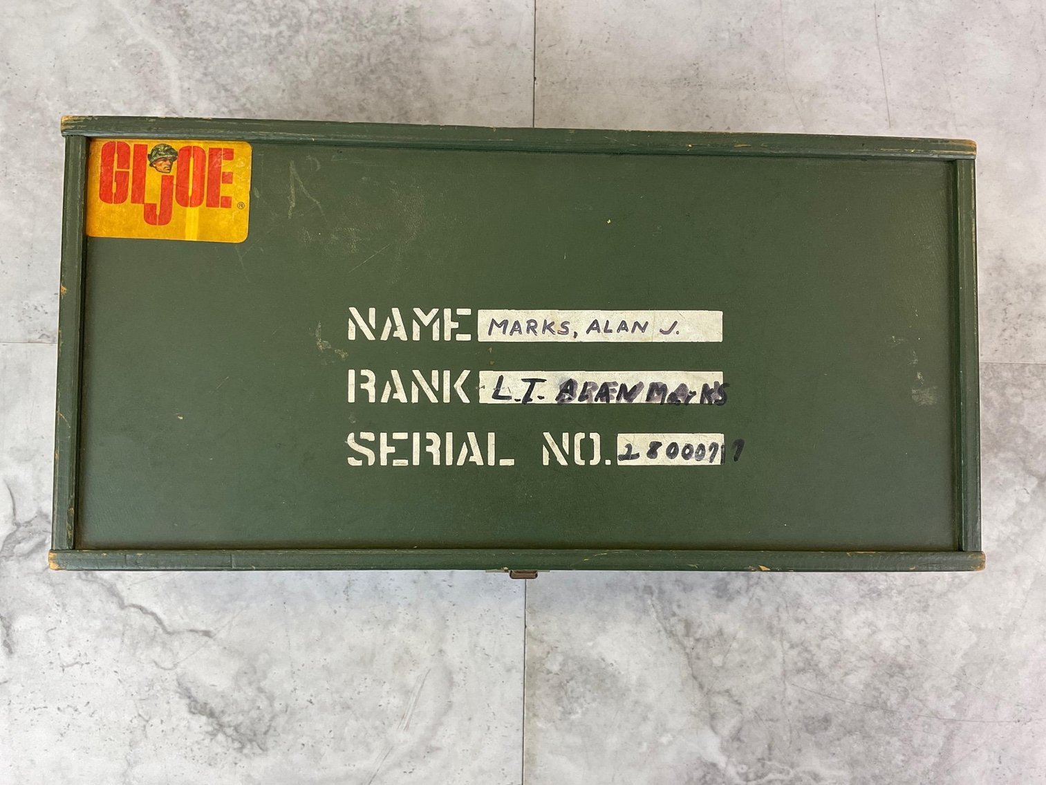 Image for G.I. Joe Wooden Foot Locker