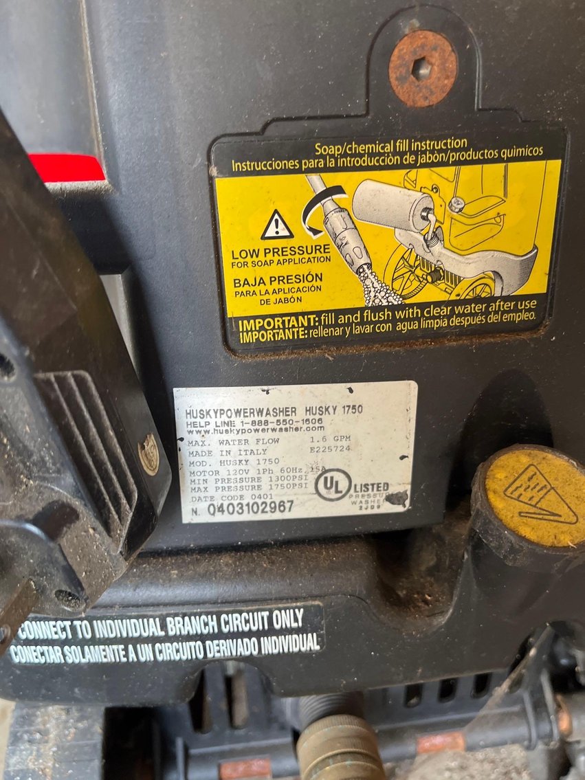 Image for Husky Powerwasher