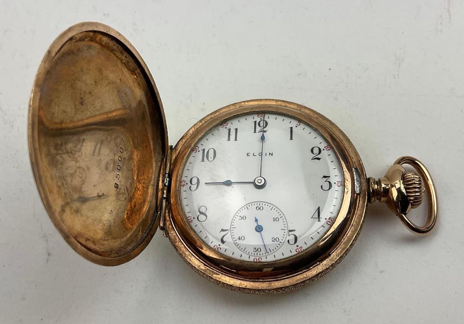 Image for Elgin Hunter Pocket Watches