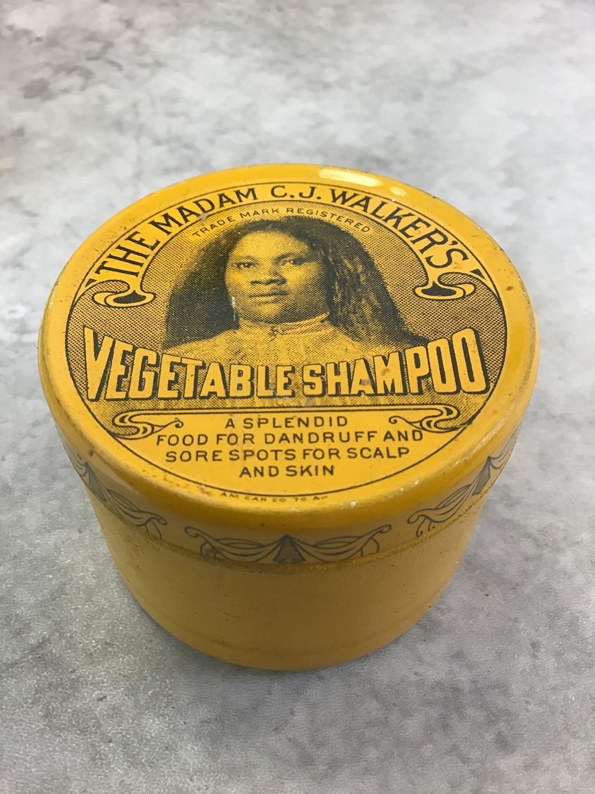 Image for Madame C.J. Walker's Shampoo and Assorted Soap & Product Containers